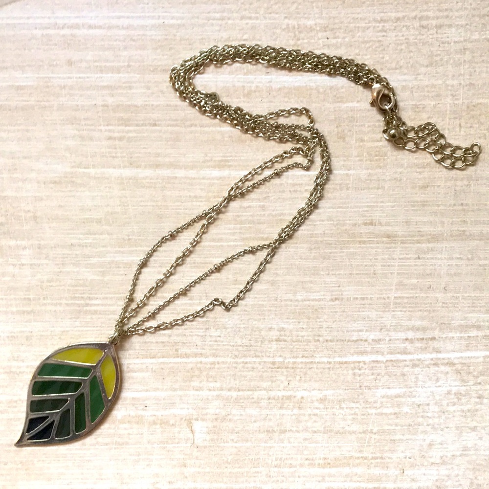 Leaf necklace